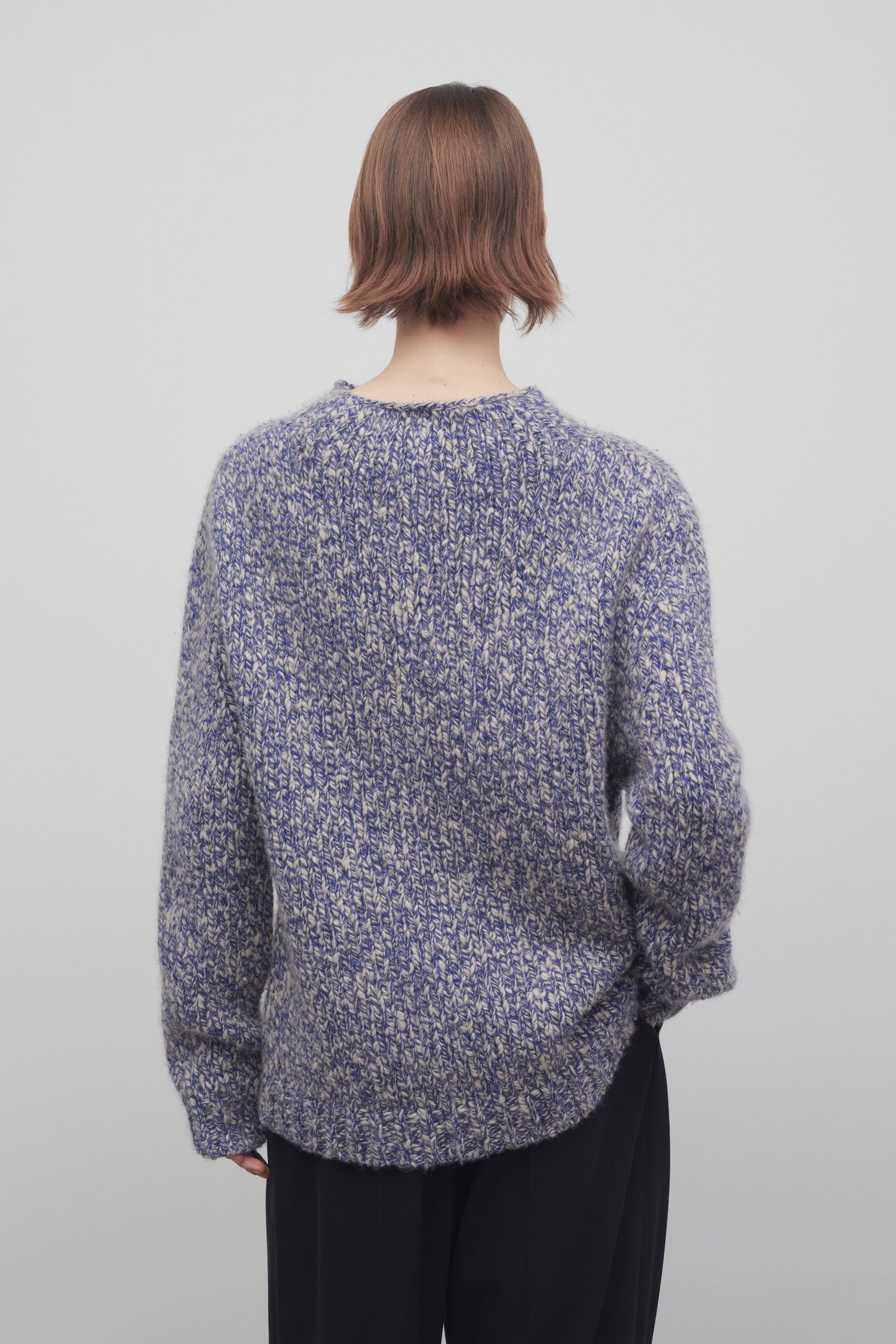 The Row カシミア100% セーター　パープル Hauren カシミアセーター ブルー – The Row