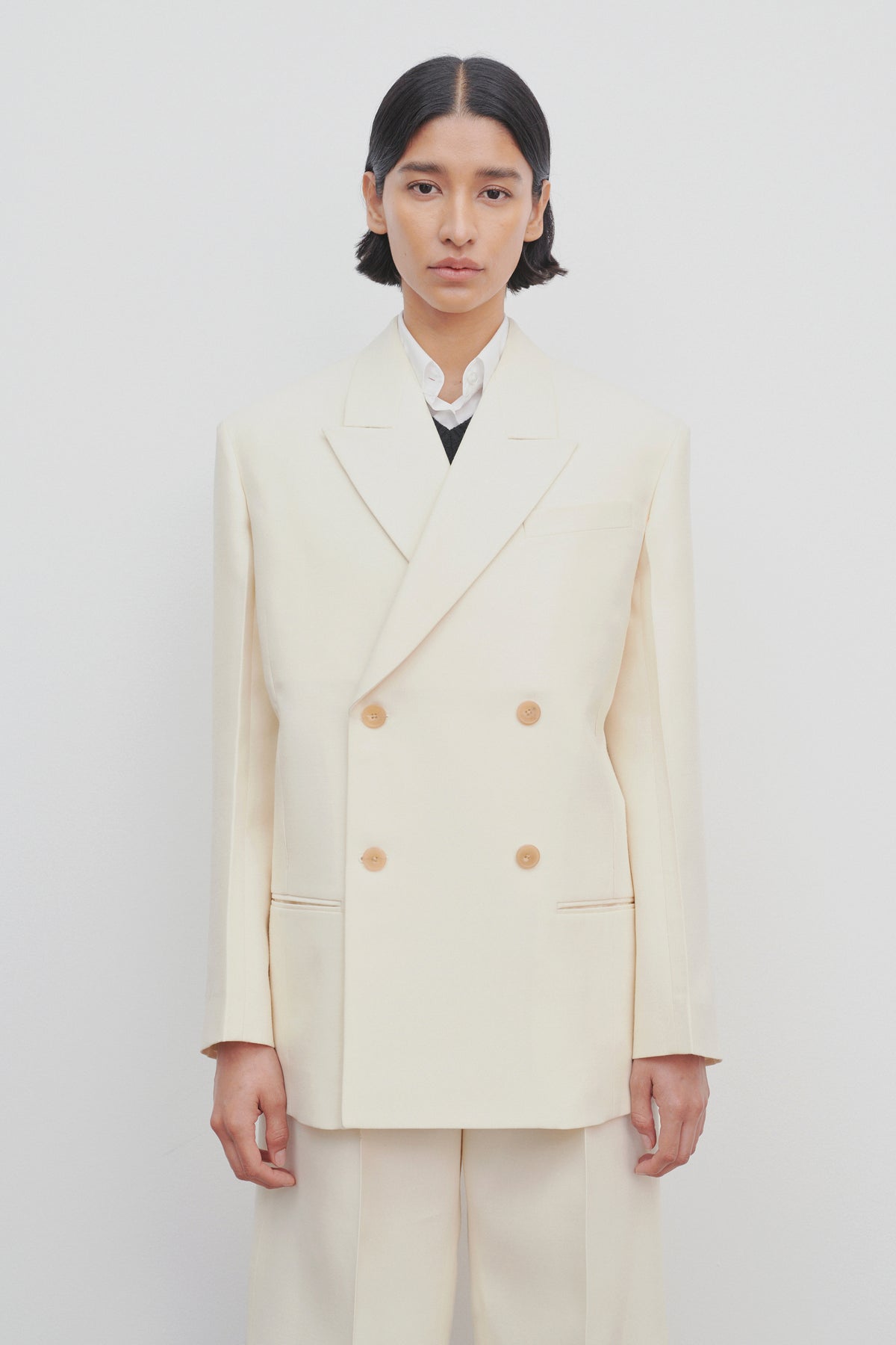 Cosima Jacket in Wool and Silk