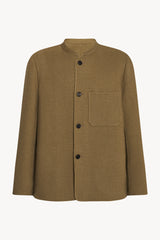 Everett Jacket in Virgin Wool and Linen
