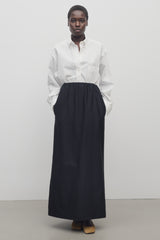 Saul Skirt in Cotton and Silk