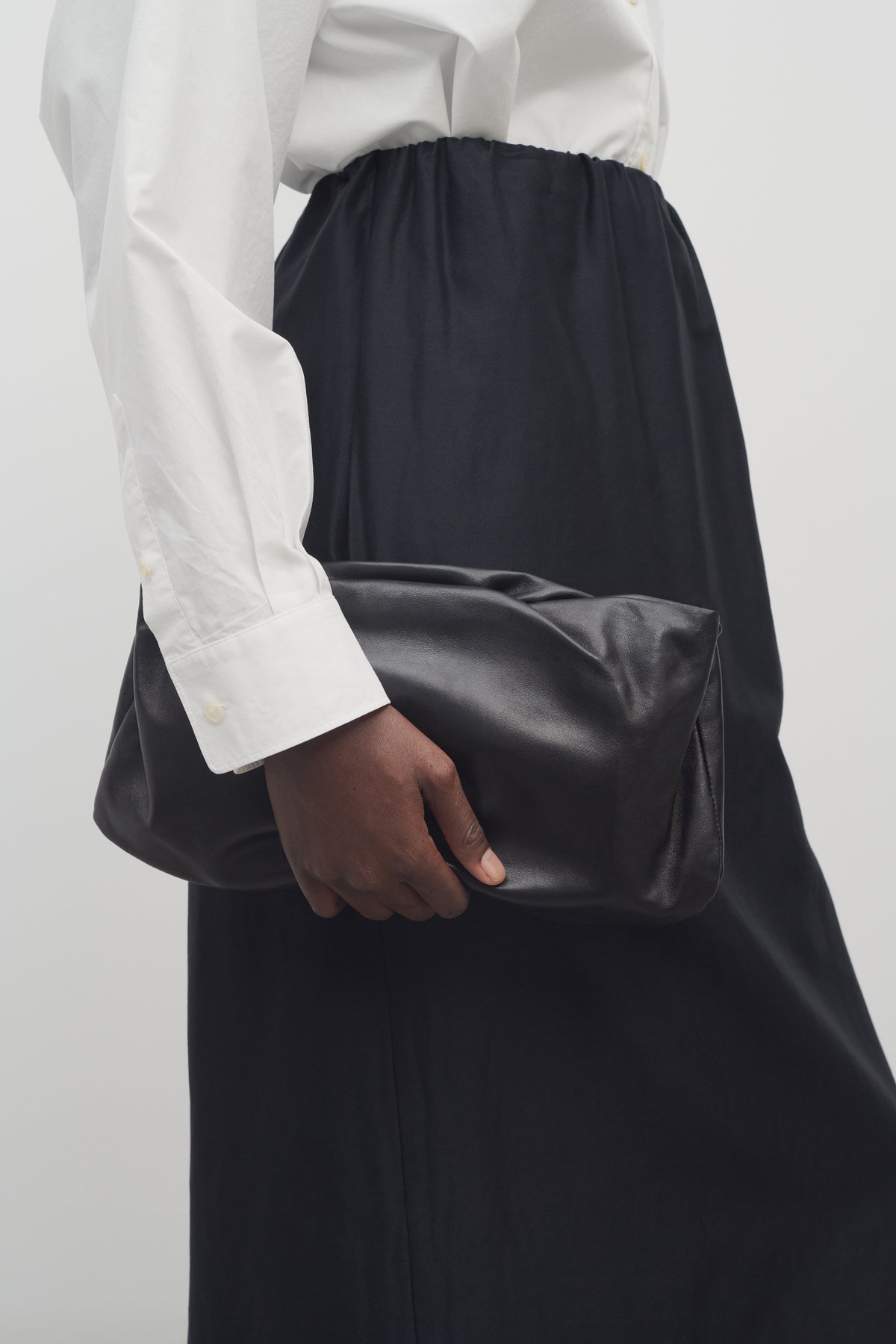 XL Bourse Bag in Leather