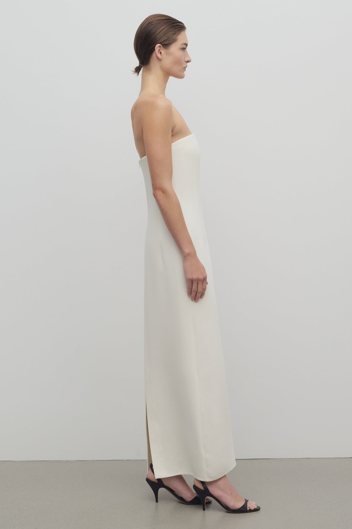 Ward Dress White – The Row Ward Dress White – The Row