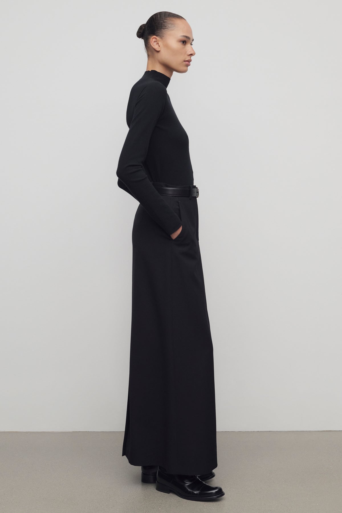 Roux 羊毛半身裙