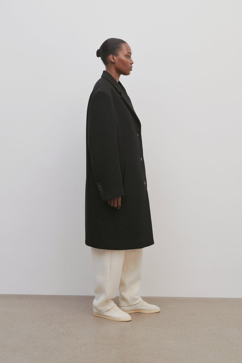 Ardon Coat in Virgin Wool and Cashmere