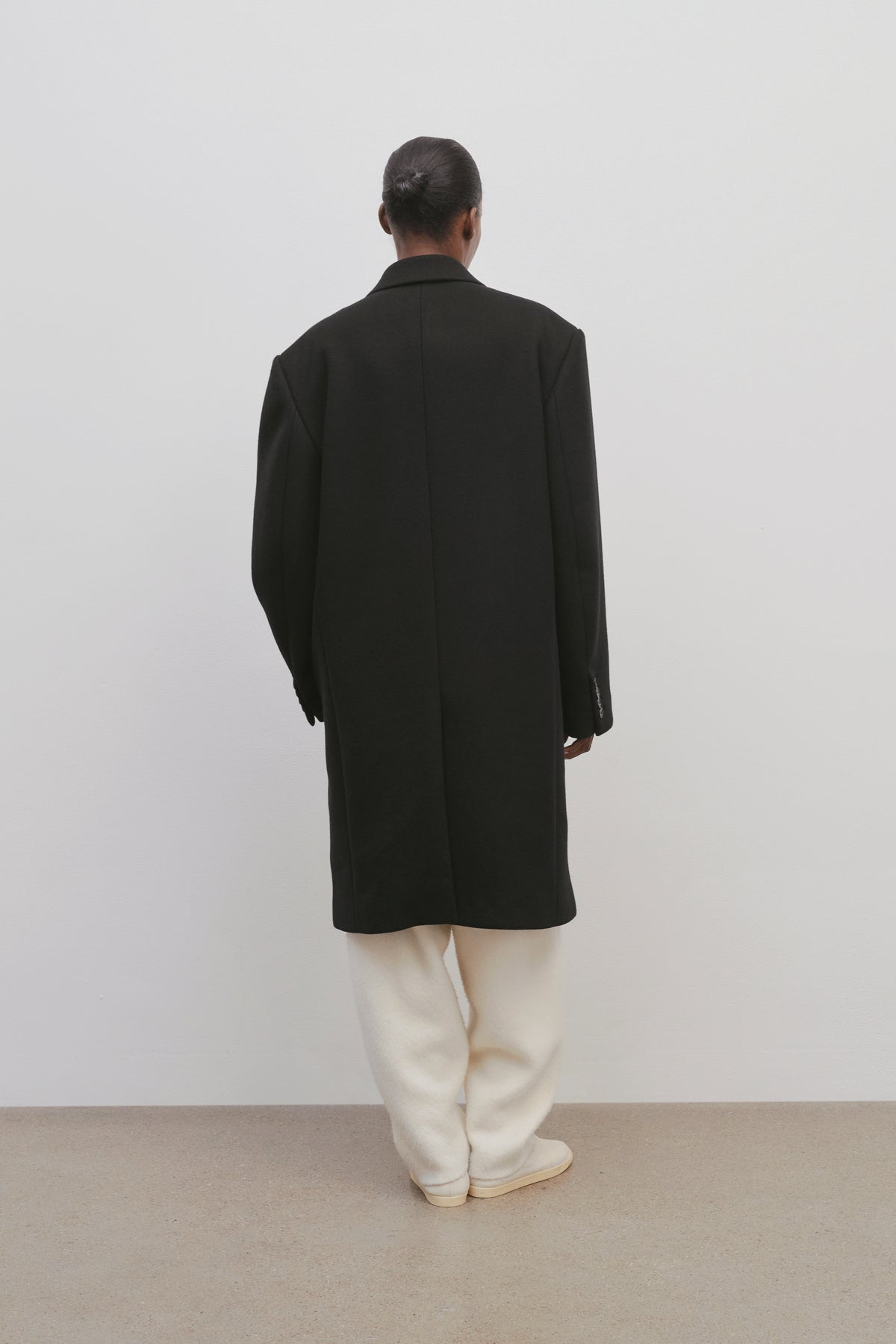 Ardon Coat in Virgin Wool and Cashmere