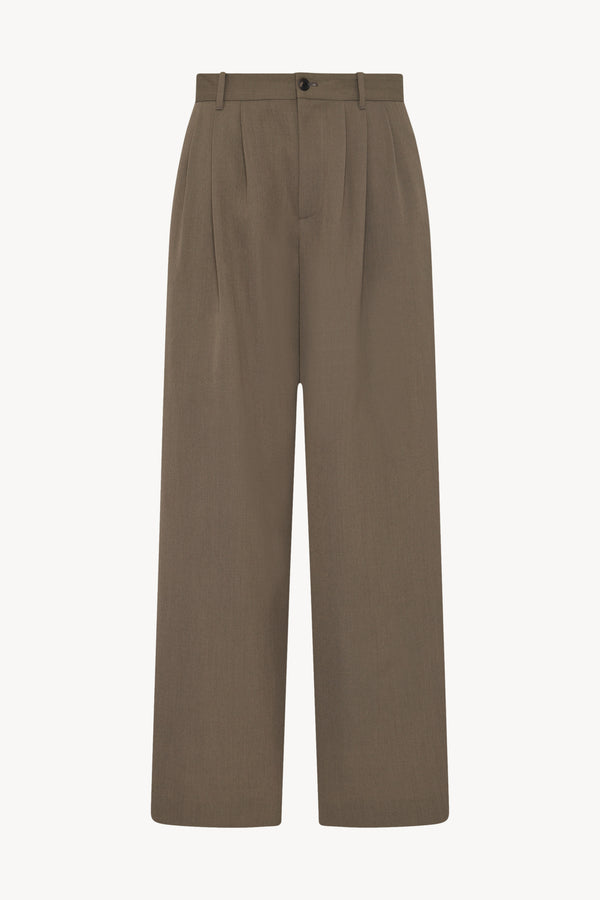 Rufus Pant in Polyester and Virgin Wool