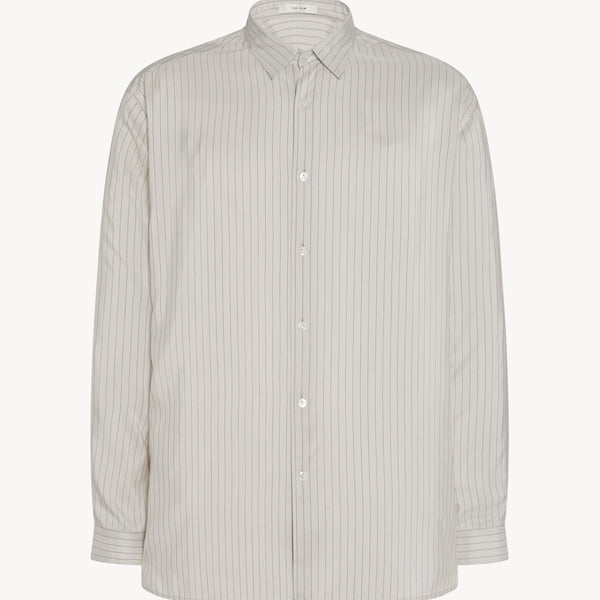 THE ROW ザ・ロウ☆シルク製パンツ ストライプ ホワイトグレー 楽天市場】THE ROW ザ・ロウ シャツ LUKA SHIRT ルカ 5648 W2938