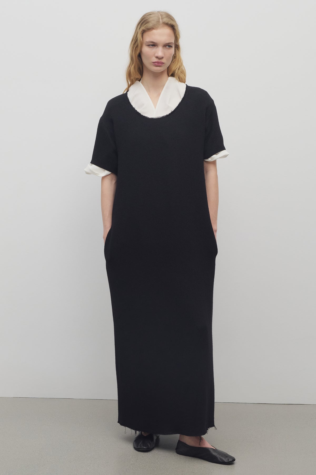 Raquel Dress Black The Row Raquel Dress Black The Row