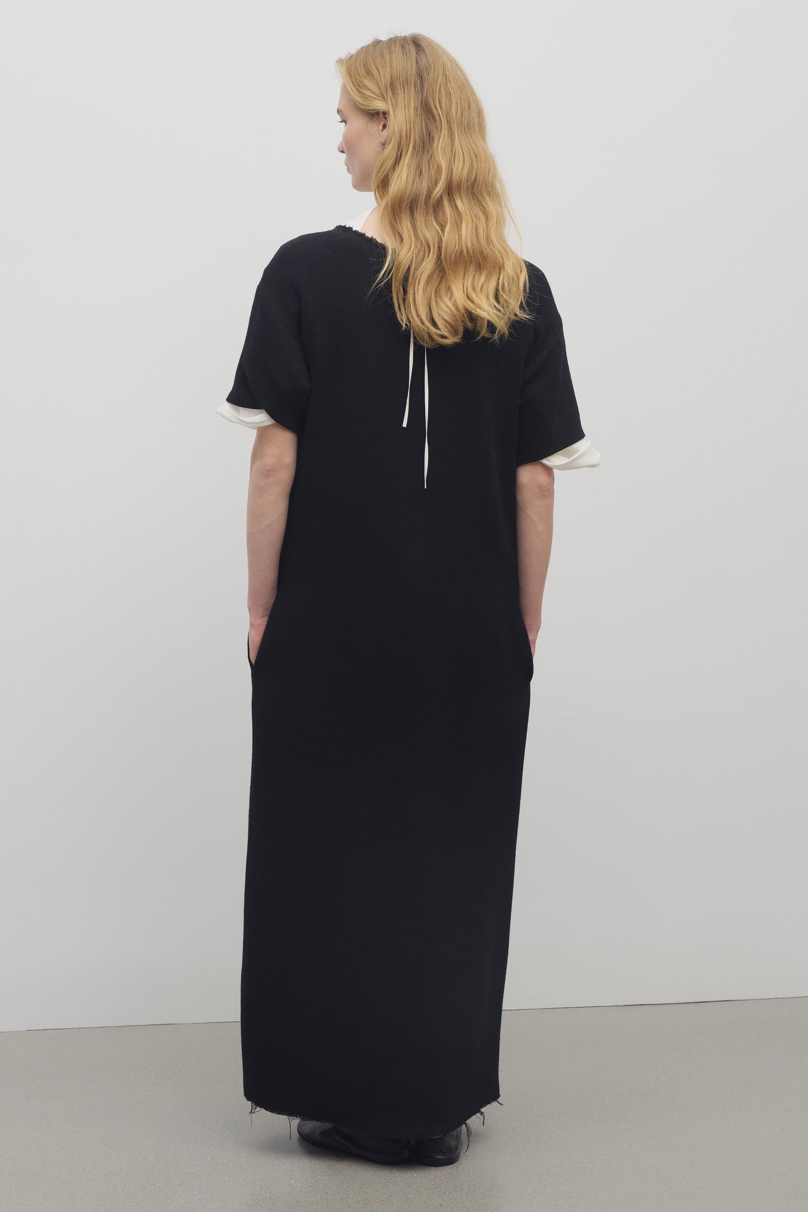 パーティードレス [The Row] Raquel Dress in Wool THE ROW | Raquel Wool Shift Dress | Women | Lane Crawford