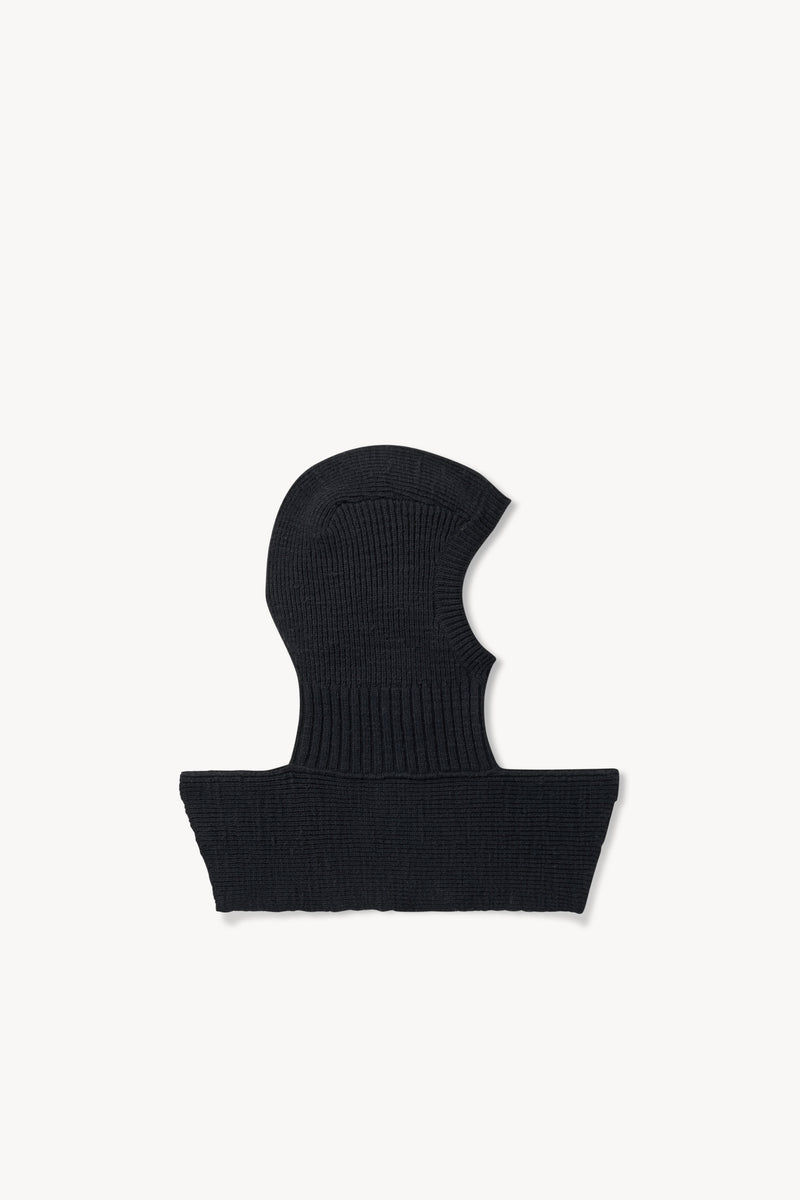 Danylo Balaclava Black in Merino Wool – The Row