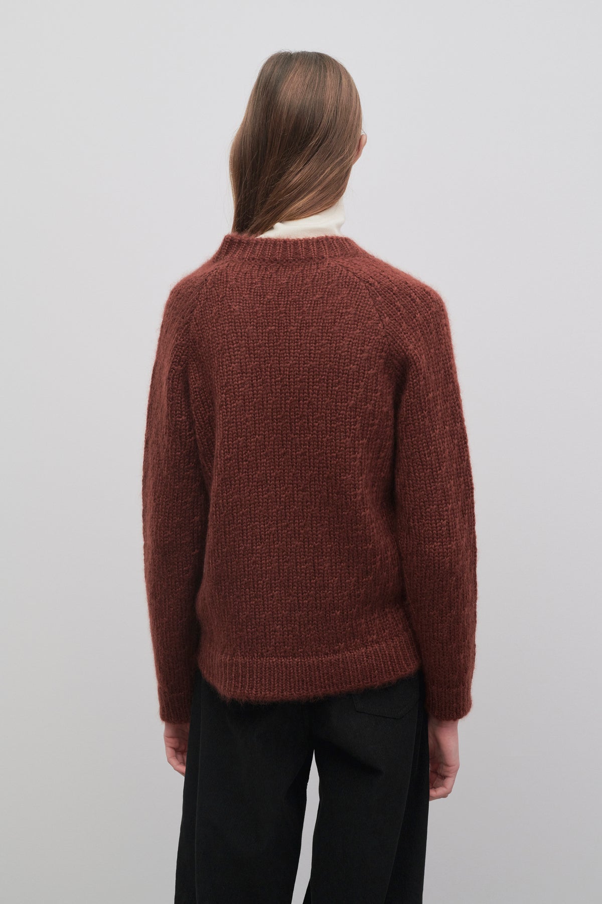 Finley Top in Mohair and Silk