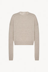 Gary Top in Virgin Wool and Linen