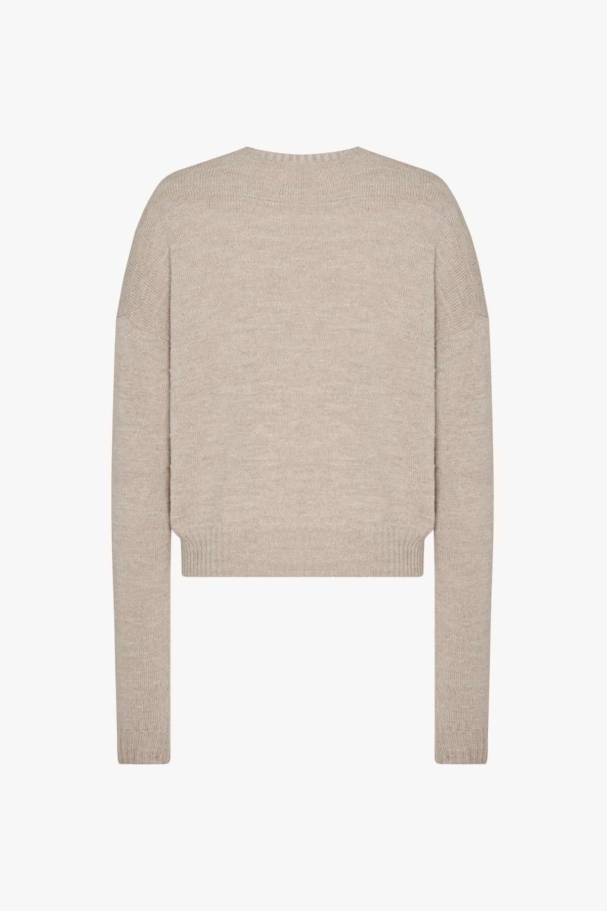 Gary Top in Virgin Wool and Linen