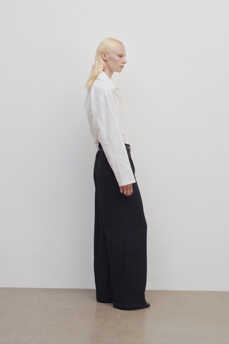 Roan Pant in Viscose and Virgin Wool
