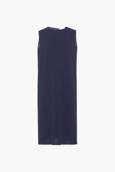 Mirna Dress Blue in Cady – The Row