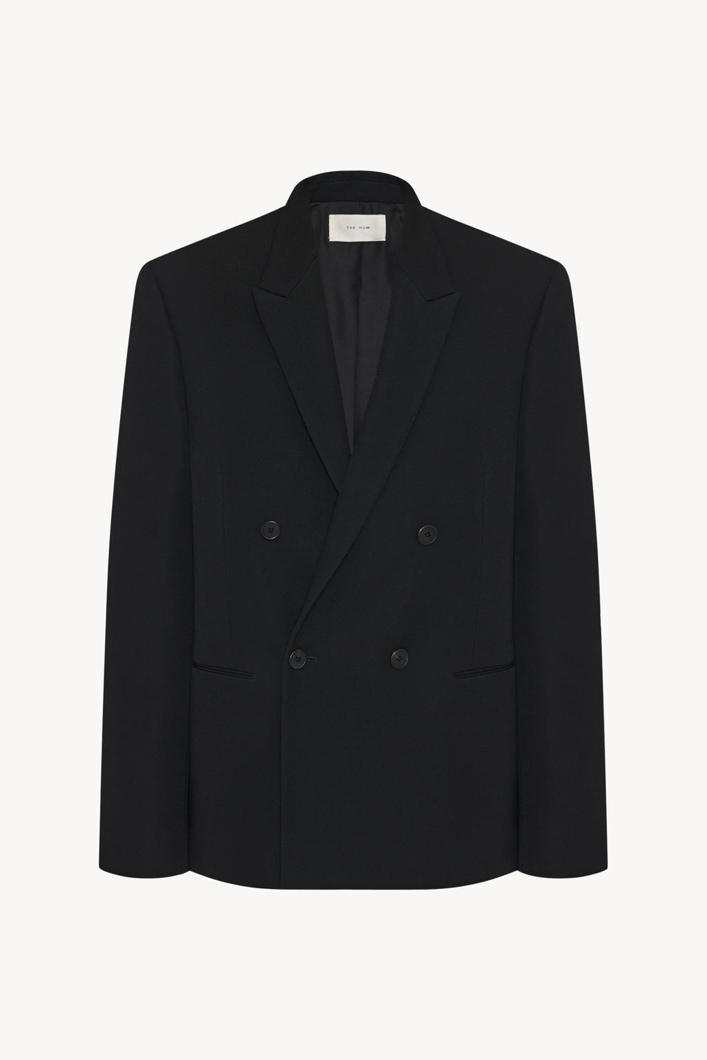 Wilson Jacket Black in Cotton – The Row