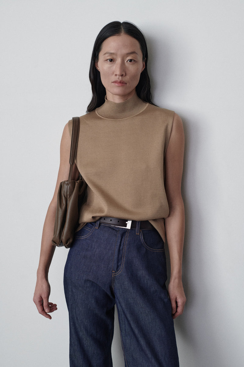 Gianico Top in Silk and Cotton