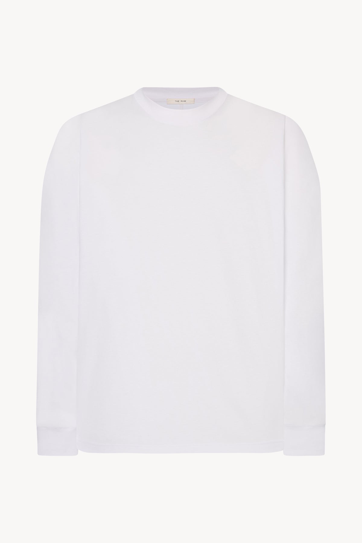 THE ROW オフホワイト　長袖Tシャツ THE ROW Floris oversized cotton-jersey T-shirt | NET-A-PORTER
