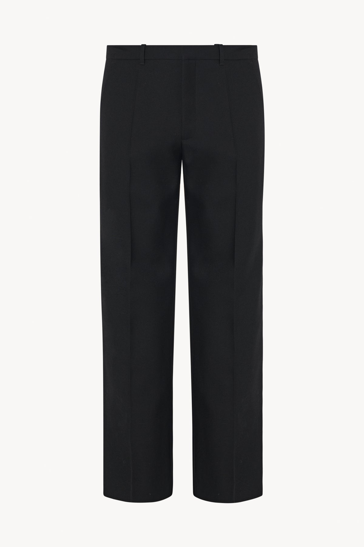 Finch Pant Black in Wool – The Row