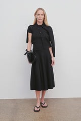 Cindy Skirt in Glossy Viscose