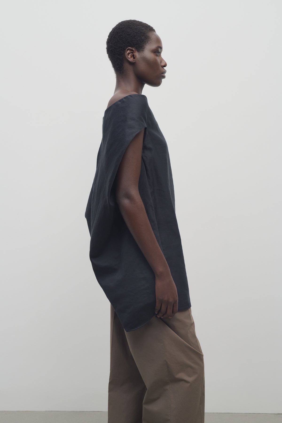 Pallenberg Top in Ramiè e Cotone