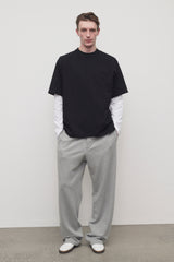 Quain Pantaloni in Cotone e Cashmere 