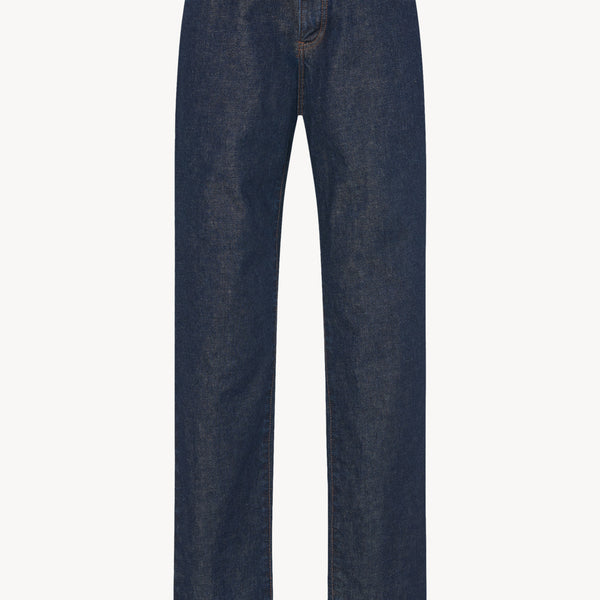 Carlyl Jean Blue in Cotton – The Row