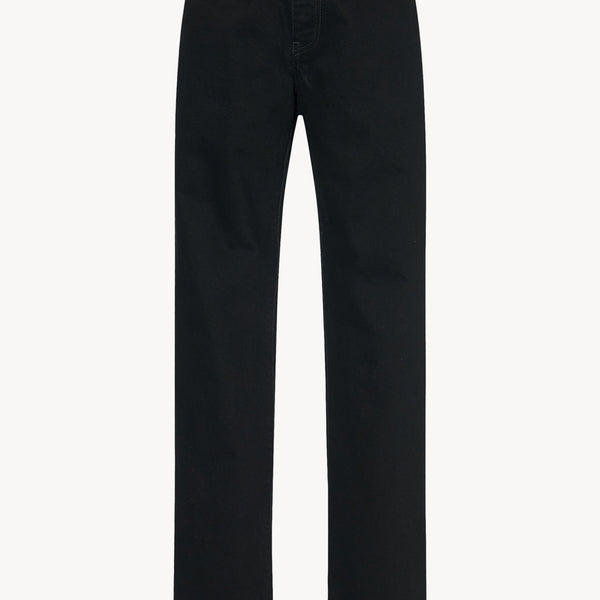 Carlyl Jean Black in Cotton – The Row