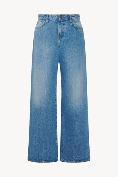 デニム・ジーパン The Row SS25 The Row Jeans (7516 W3932LIN) The Row/ザ・ロウ｜デニム ジーンズ
