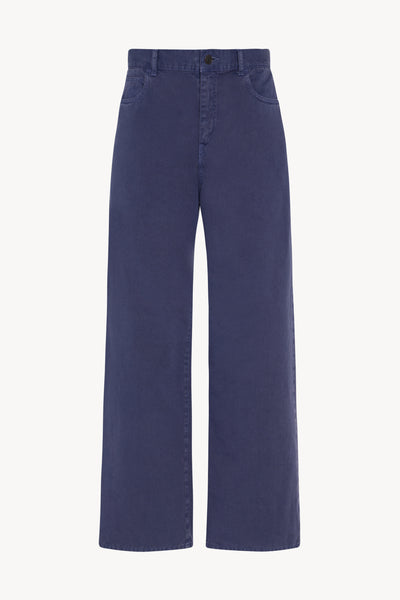 関税無【The Row】コットンデニムパンツ Eglitta Jean ジーンズ Eglitta Jeans Black in Cotton – The Row