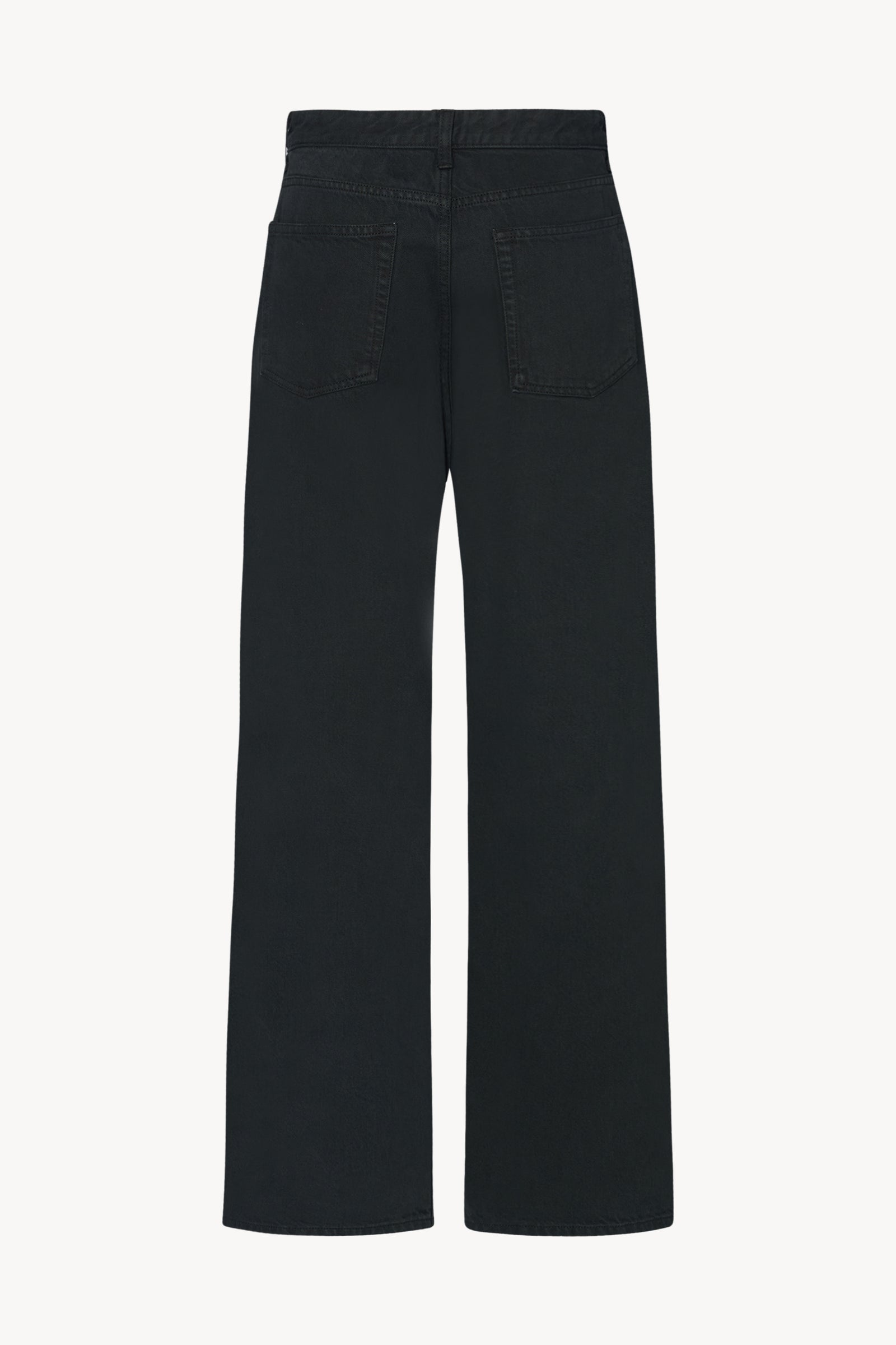 THE ROW EGLITTA JEAN 2 ブラック Eglitta Jean Black in Cotton – The Row