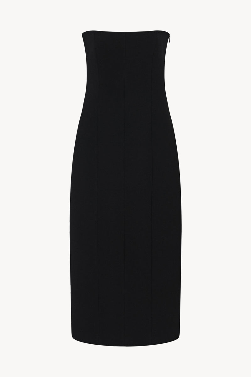 Melonia Dress Black in Scuba – The Row