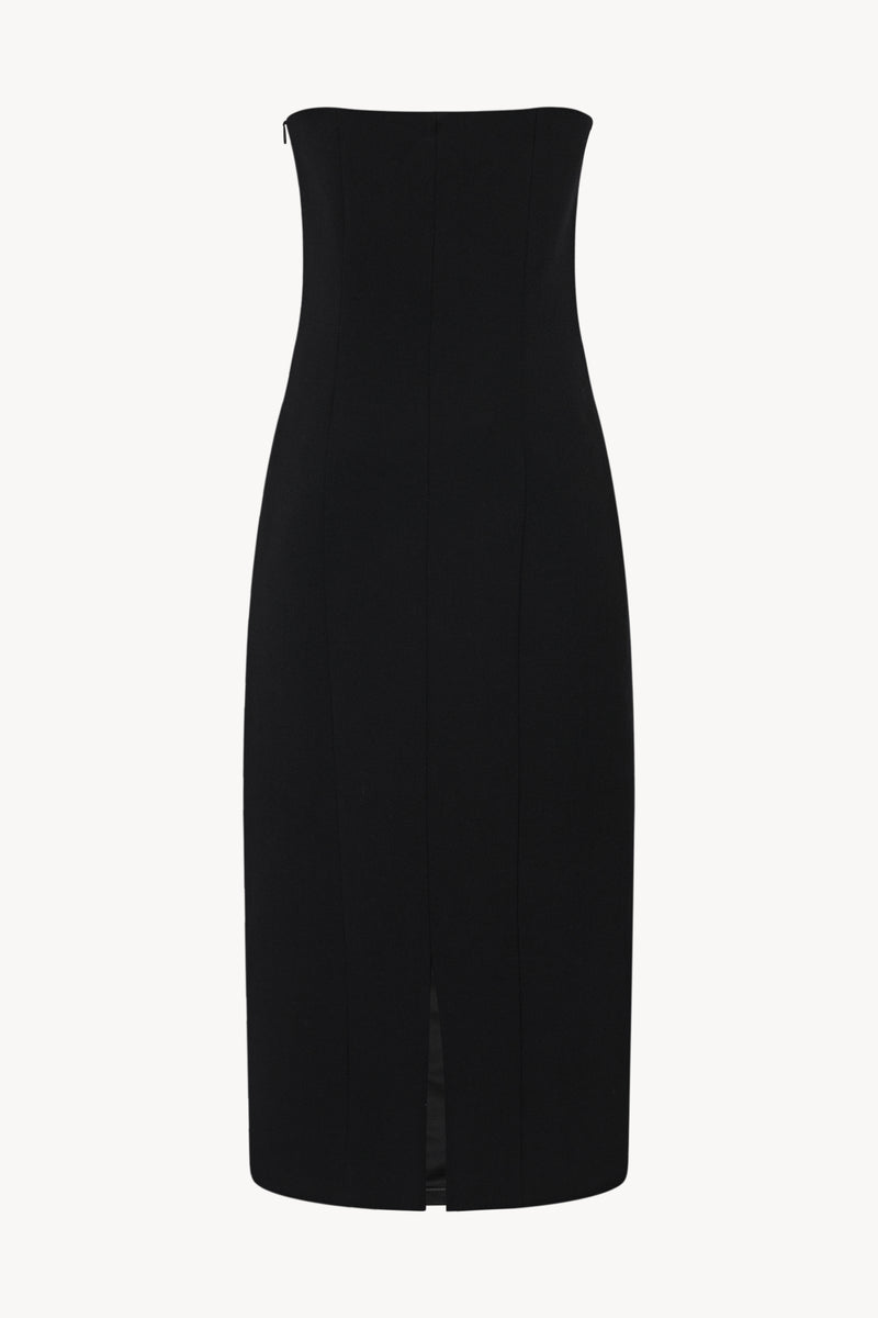 Melonia Dress Black in Scuba – The Row