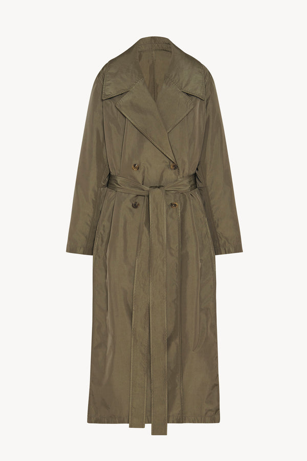 Cadel Coat in Polyester and Silk