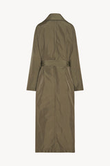 Cadel Coat in Polyester and Silk