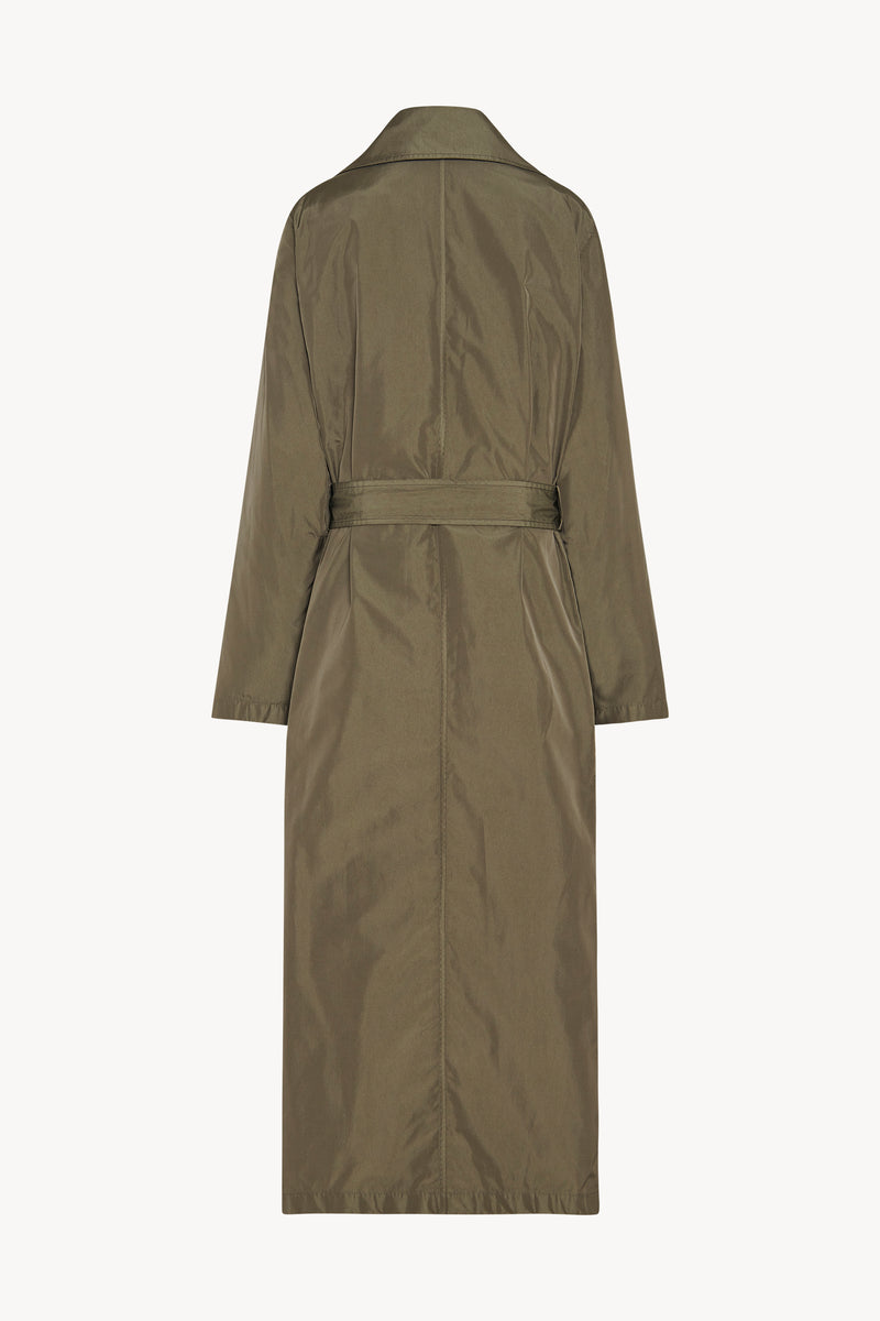 Cadel Coat in Polyester and Silk
