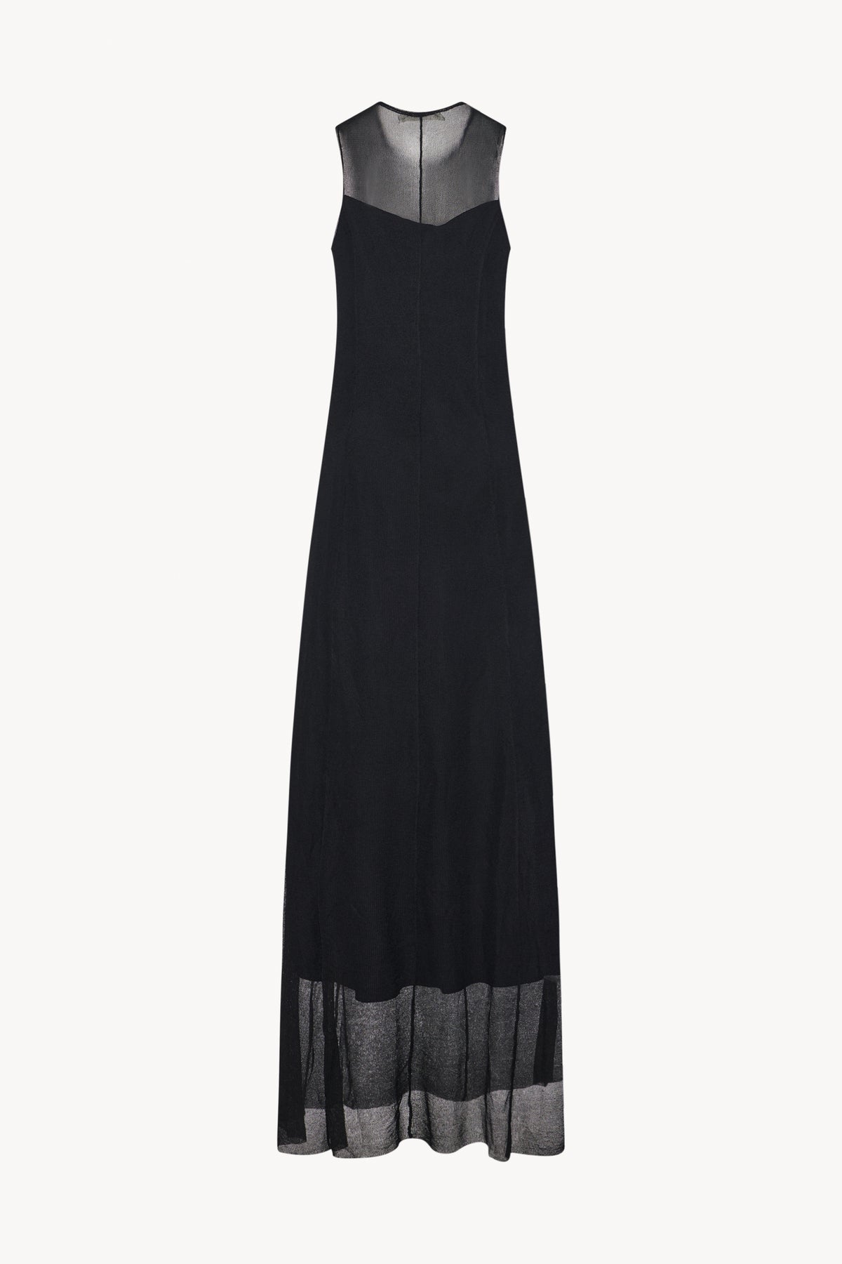 Caïa Dress Black in Silk – The Row