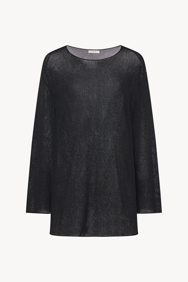 Camillo Top in Shiny Silk