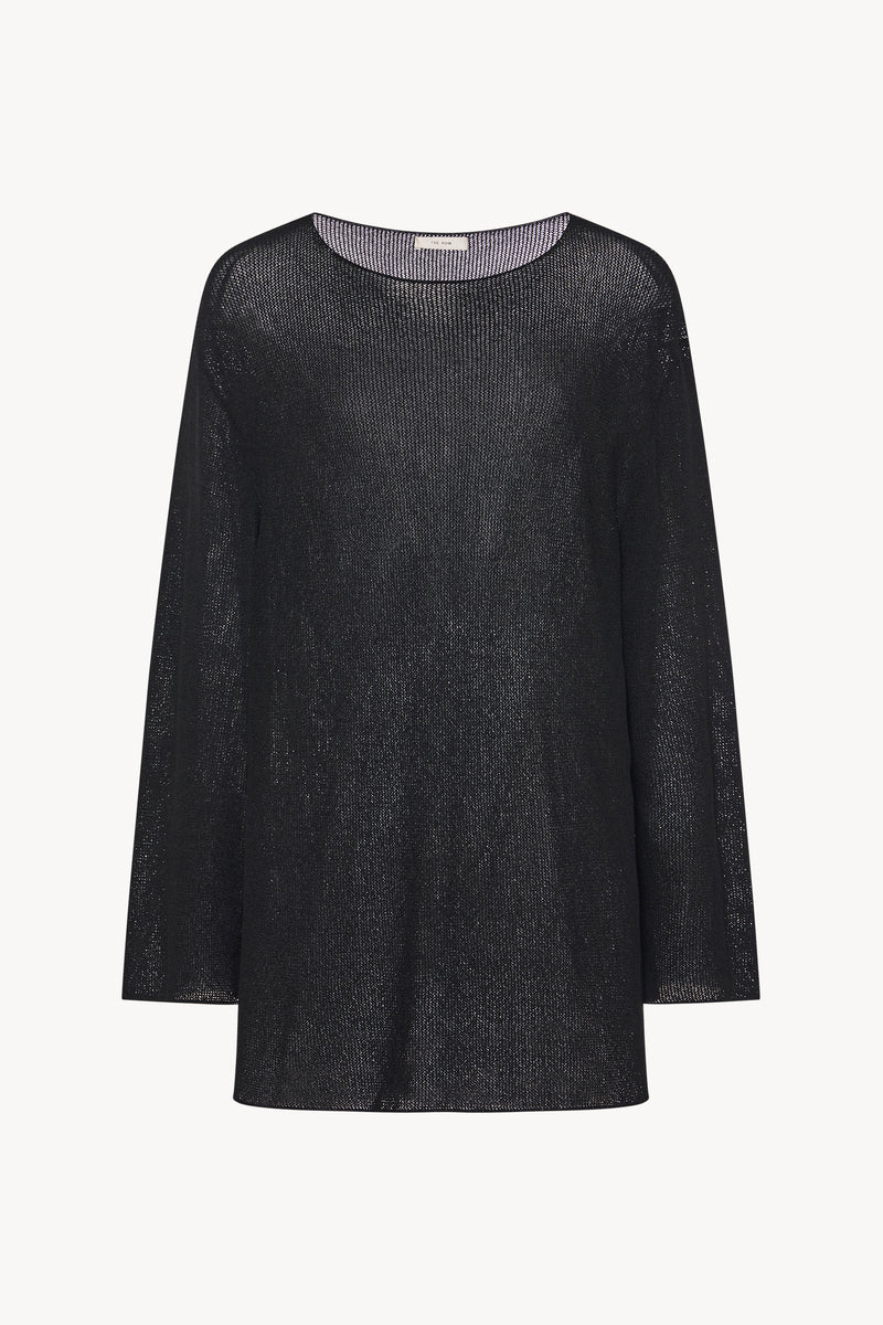 Camillo Top in Shiny Silk