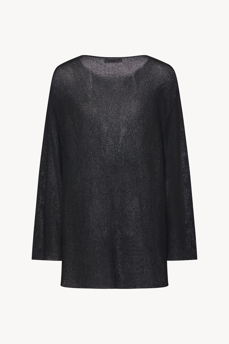 Camillo Top in Shiny Silk