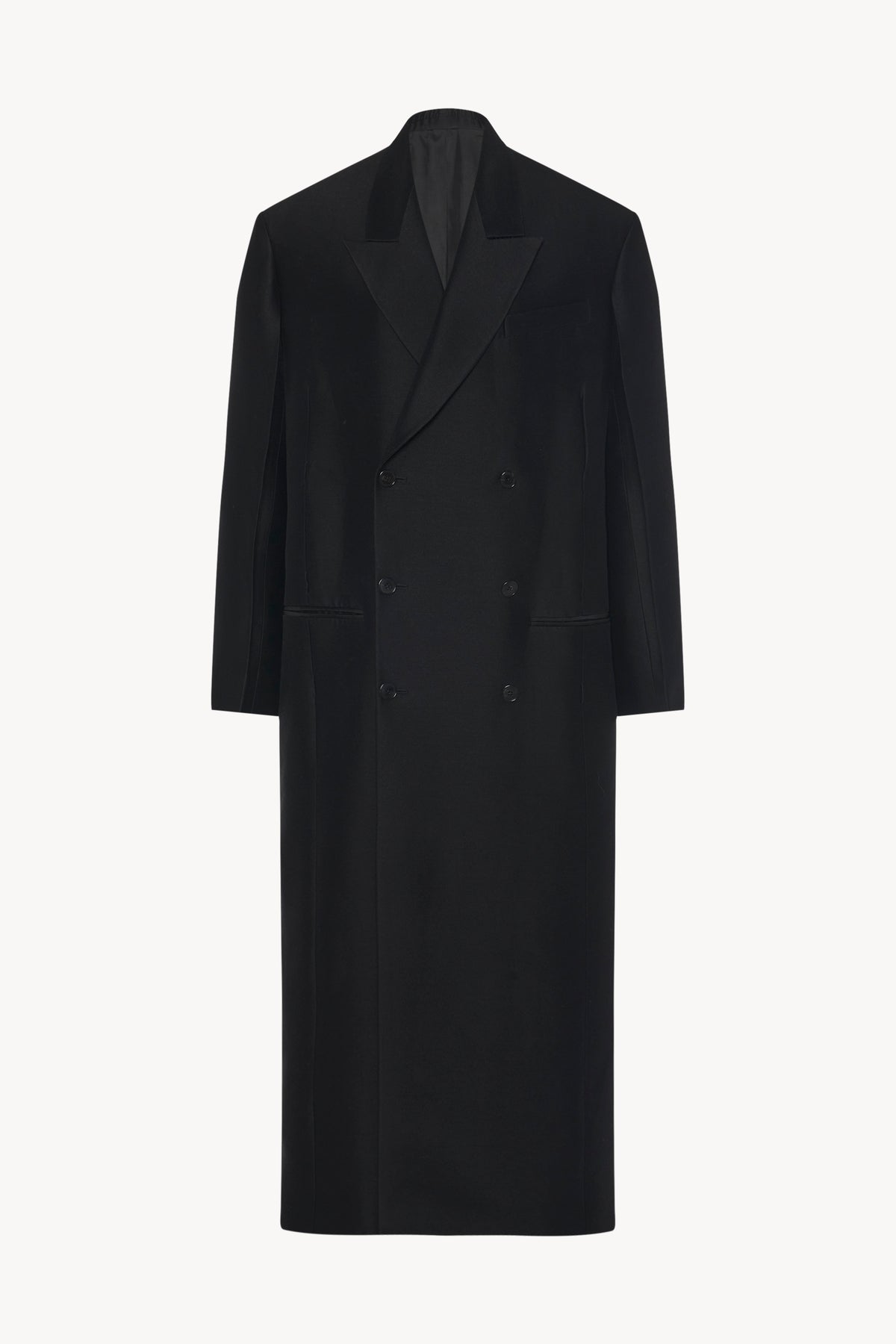 Catena Coat in Wool and Silk