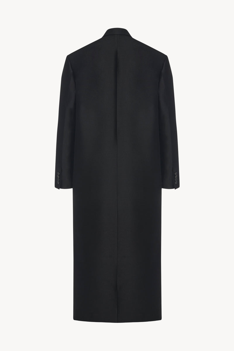 Catena Coat in Wool and Silk