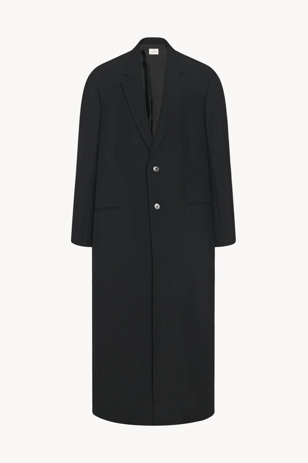 Cheval Coat in Virgin Wool and Mohair