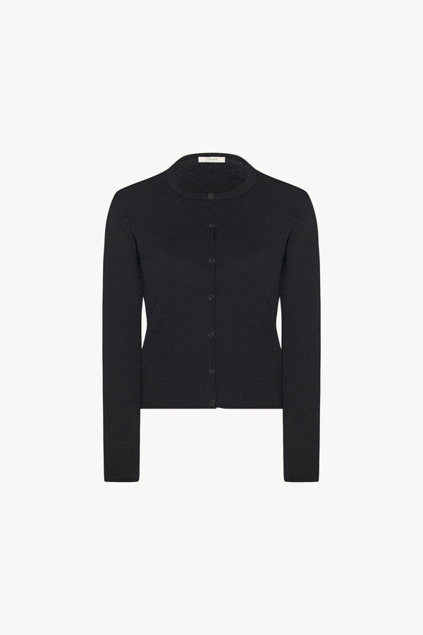 Corole Cardigan in Glossy Viscose