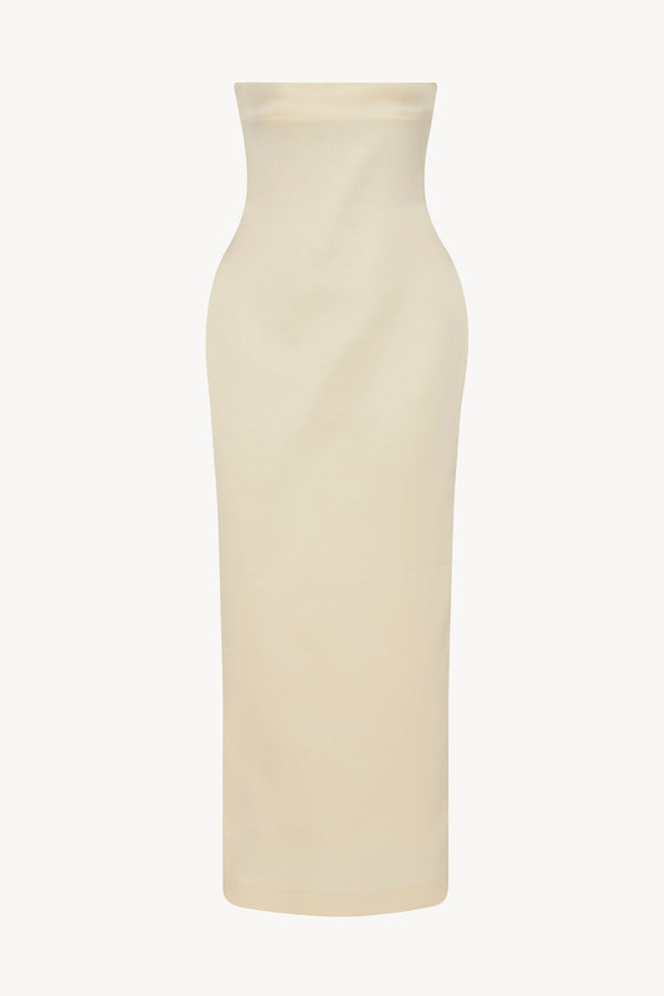 Reeta Dress in Virgin Wool and Silk