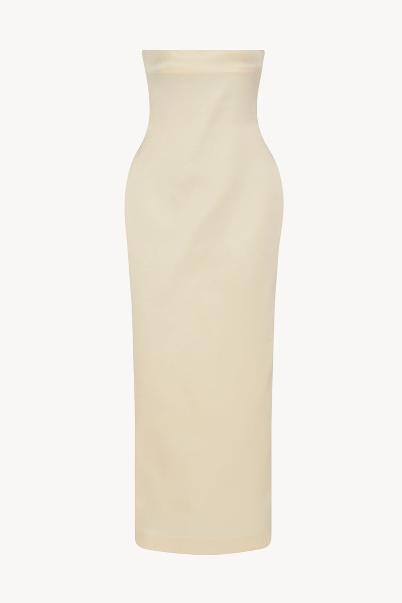Reeta Dress in Virgin Wool and Silk