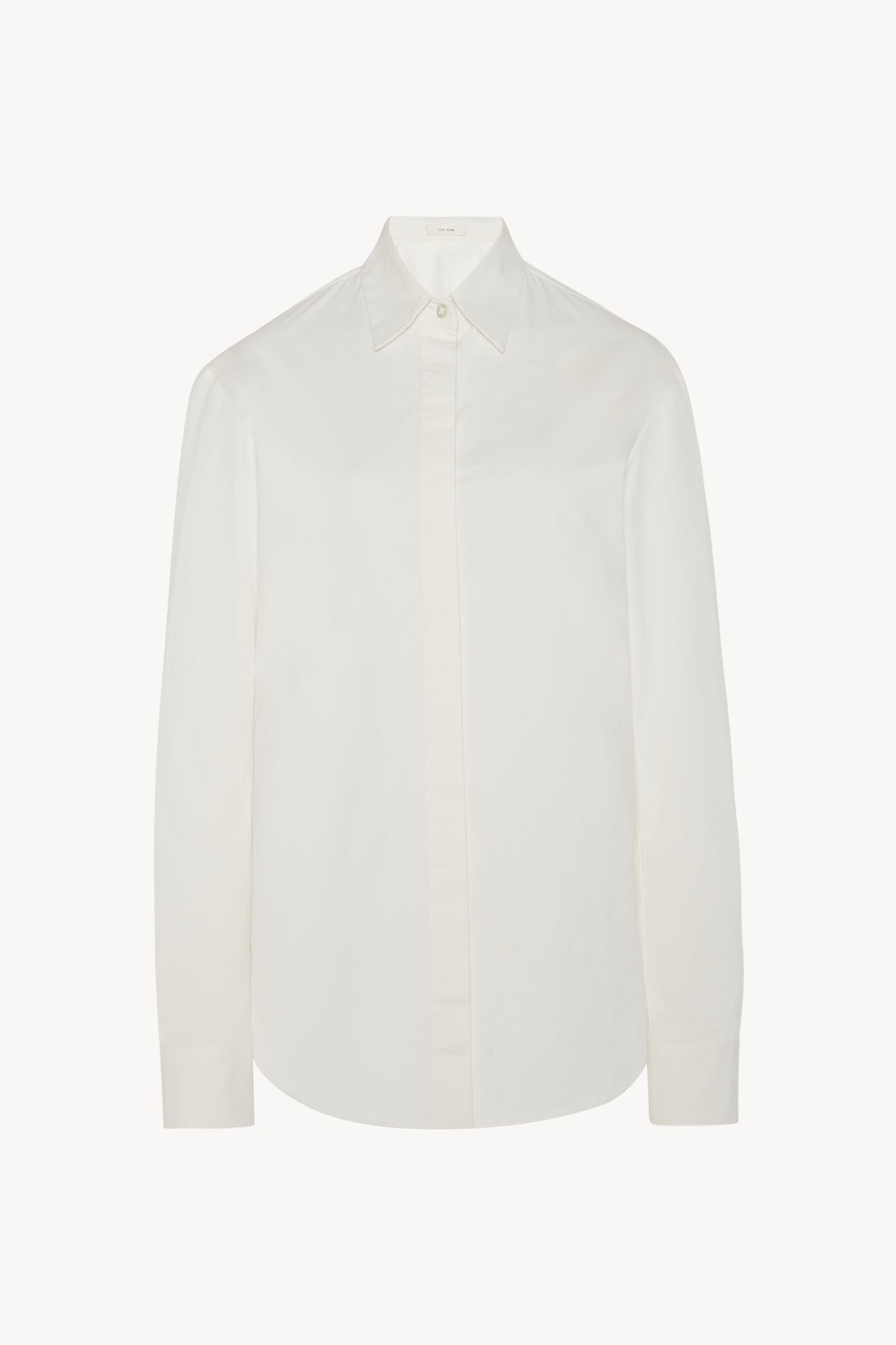 Off-White Cotton Cashmere Silk Shirt - Eton