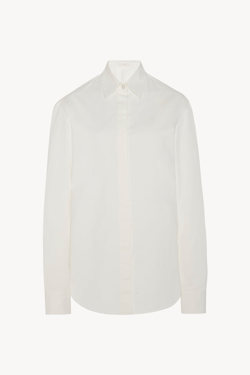 Derica Camicia in cotone e cashmere 