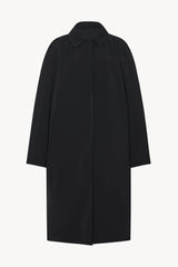 Caferino Coat in Viscose and Virgin Wool
