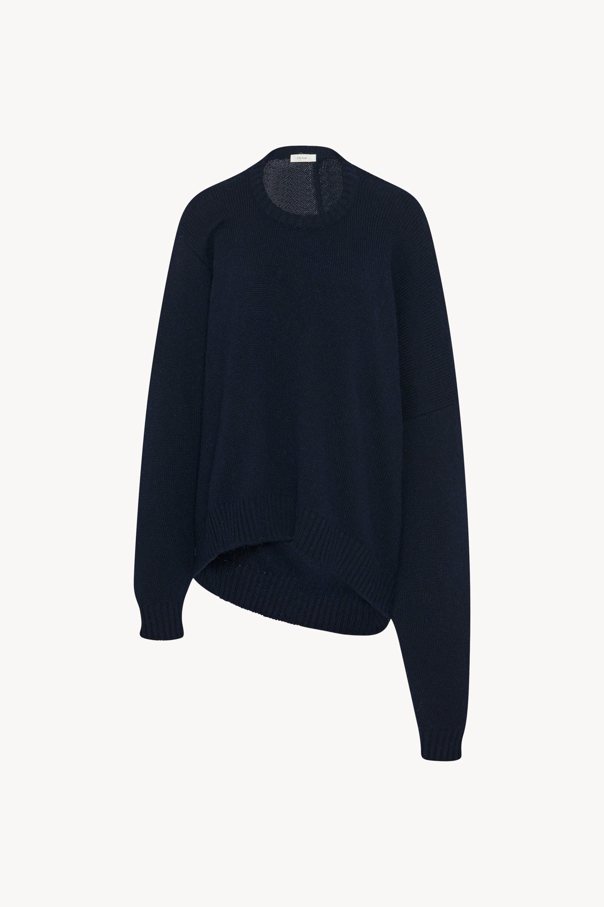 Dafna Top Blue In Cashmere And Mohair The Row dafna-top-blue-in-cashmere-and-mohair-the-row